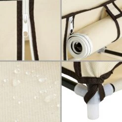 Tectake Stoffschrank 12 Fächer 150x175x45cm - Beige - 402527 12 Tectake Stoffschrank 12 Fächer 150x175x45cm - Beige - 402527 -Tectake 03eea396 bfec 446b b9fc c02e465b9812