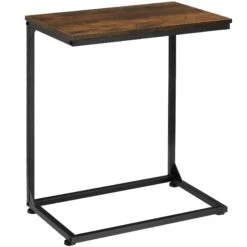 Tectake Beistelltisch Cardiff 55,5x35x67cm - Industrial Dunkelbraun - 404261