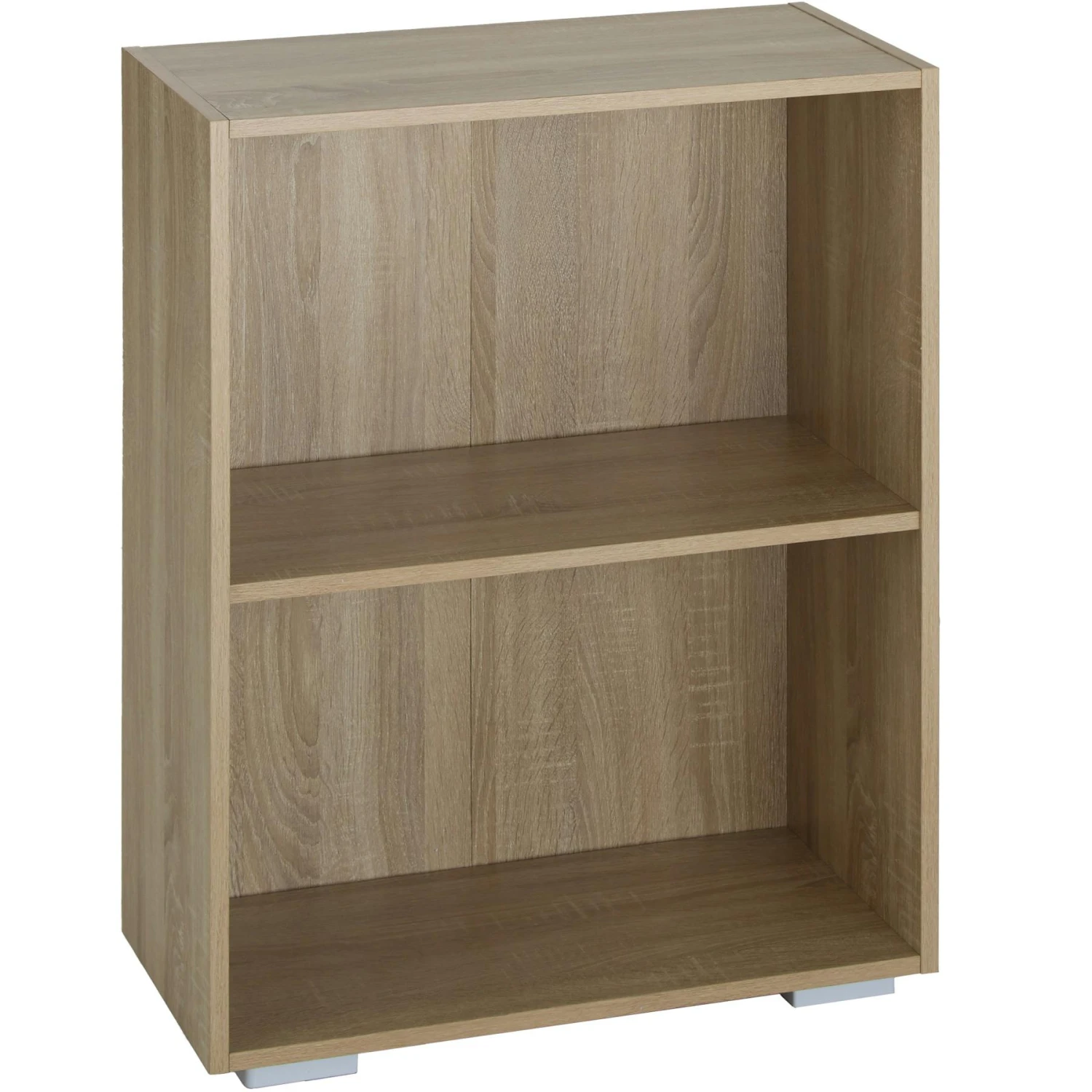 Tectake Bücherregal Lexi 5 Fächer 60x30x190cm - Holz Hell, Eiche Sonoma - 403607 2 Tectake Bücherregal Lexi 5 Fächer 60x30x190cm - Holz Hell, Eiche Sonoma - 403607 – Bild 2