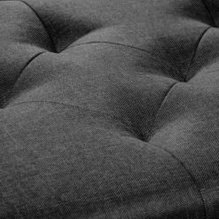 Tectake Sitzbank Ranya Gepolstert In Leinenoptik 300kg Mit Stauraum - Dunkelgrau - 403961 -Tectake 3459fc84 6b20 496a 9628 7402552d5abc