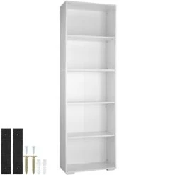 Tectake Bücherregal Lexi 2 Fächer 60x30x77cm - Weiß - 403604 11 Tectake Bücherregal Lexi 2 Fächer 60x30x77cm - Weiß - 403604 -Tectake 3a52ef38 3faf 410a a665 e019549b4f61 4