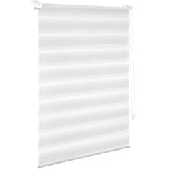 Tectake Doppelrollo Polyester - 90 X 150 Cm - 401218