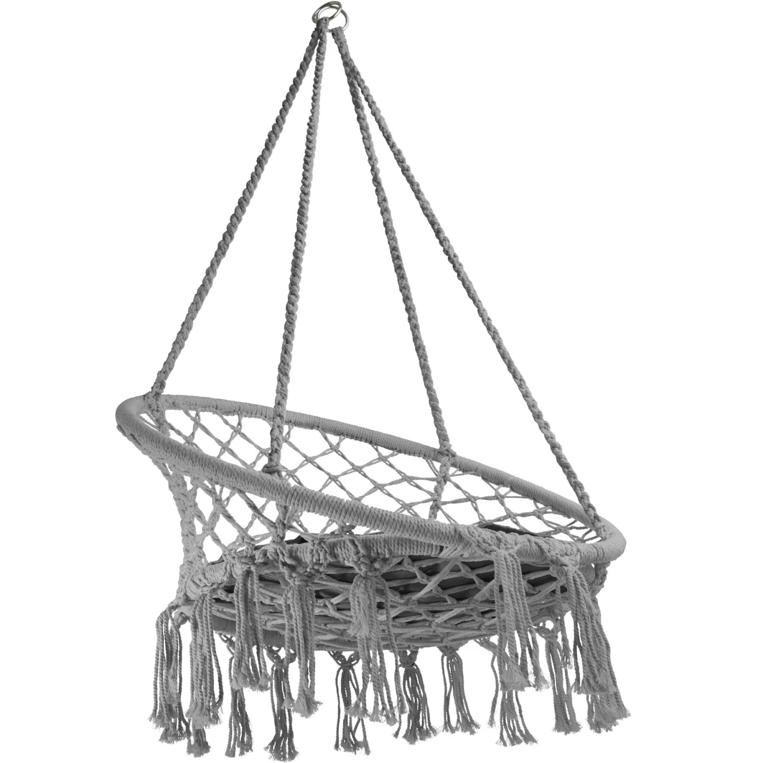 Tectake Hängesessel Jane - Grau - 403116 6 Tectake Hängesessel Jane - Grau - 403116 – Bild 6