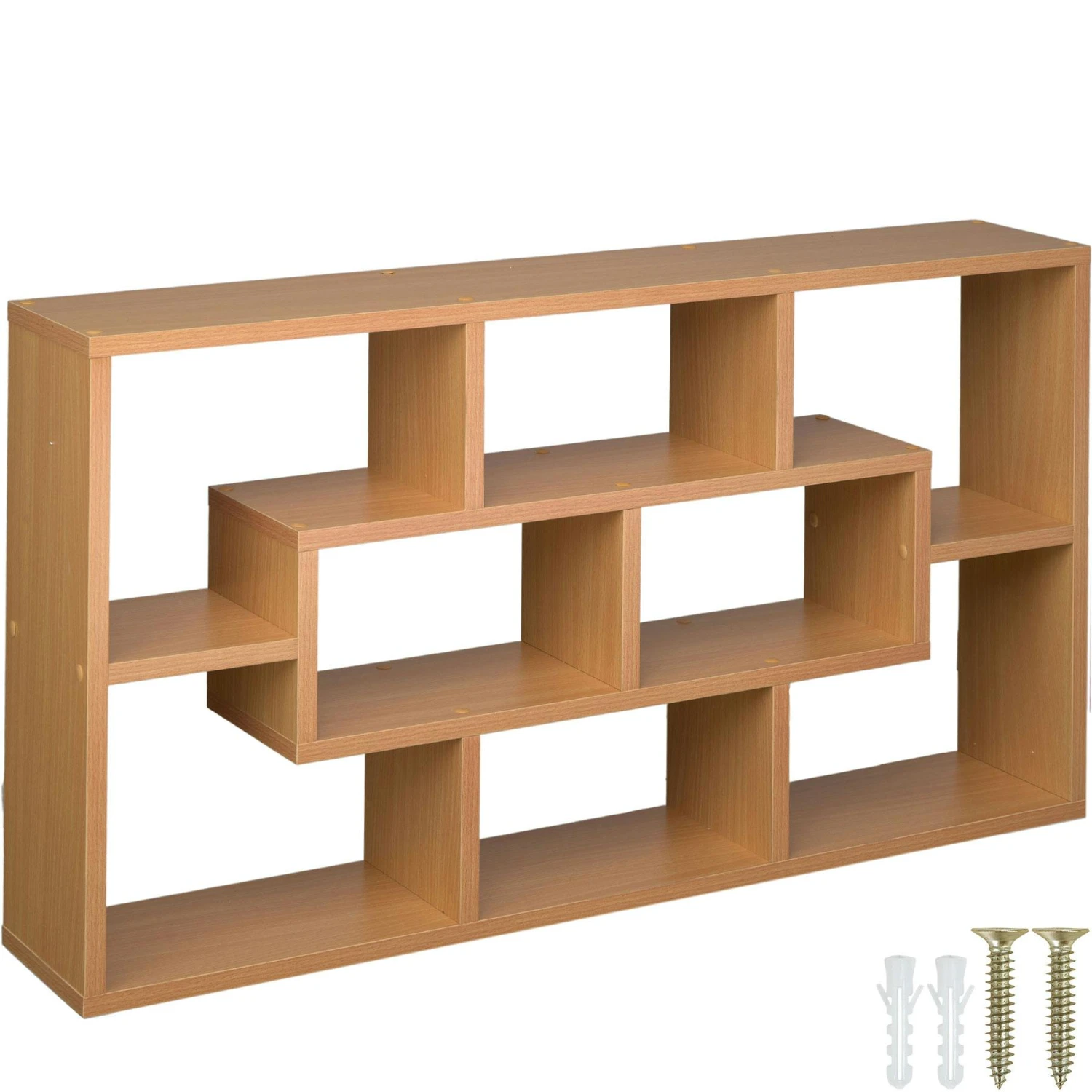 Tectake Regal Kassandra - Eiche Geschliffen - 403613 4 Tectake Regal Kassandra - Eiche Geschliffen - 403613 – Bild 4