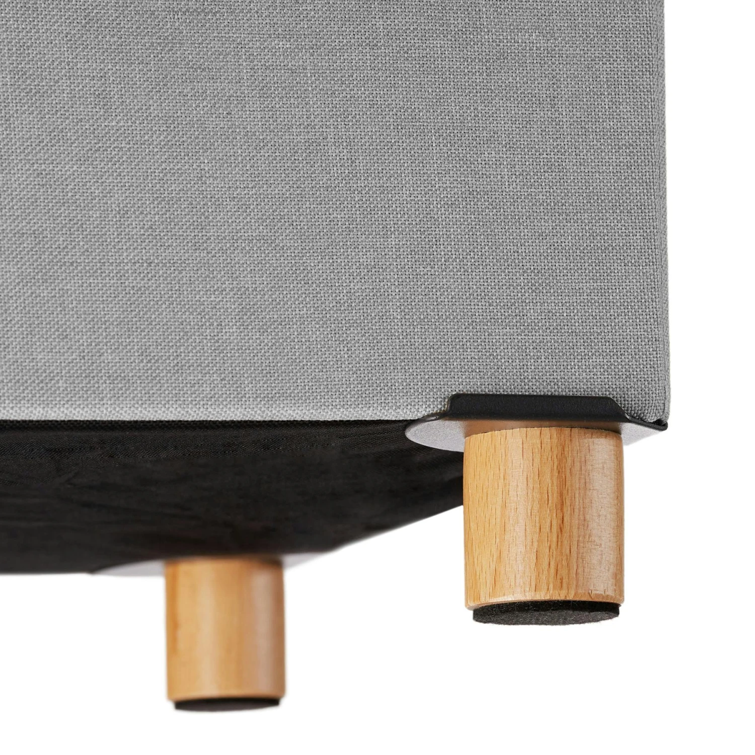 Tectake Sitzhocker Alea Gepolstert In Leinenoptik 300kg Mit Stauraum - Hellgrau - 403974 7 Tectake Sitzhocker Alea Gepolstert In Leinenoptik 300kg Mit Stauraum - Hellgrau - 403974 – Bild 7