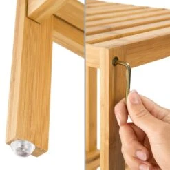 Tectake Bambus Standregal 4 Böden 33x33x97cm - Braun - 401647 13 Tectake Bambus Standregal 4 Böden 33x33x97cm - Braun - 401647 -Tectake 4f2f7dc6 97f4 4122 a0f4 aa8505e0e30d