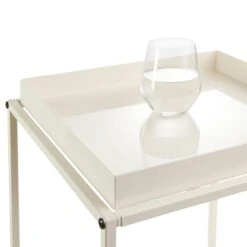 Tectake Beistelltisch Cambridge 40x40x44cm - Creme - 404184 -Tectake 510a3451 b948 413f b40b ae8a7ee43b80