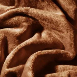 2 Kuscheldecken Polyester 220x240cm - Braun -Tectake 535b6e8d 74af 441b 8e23 cb03e5cc3235