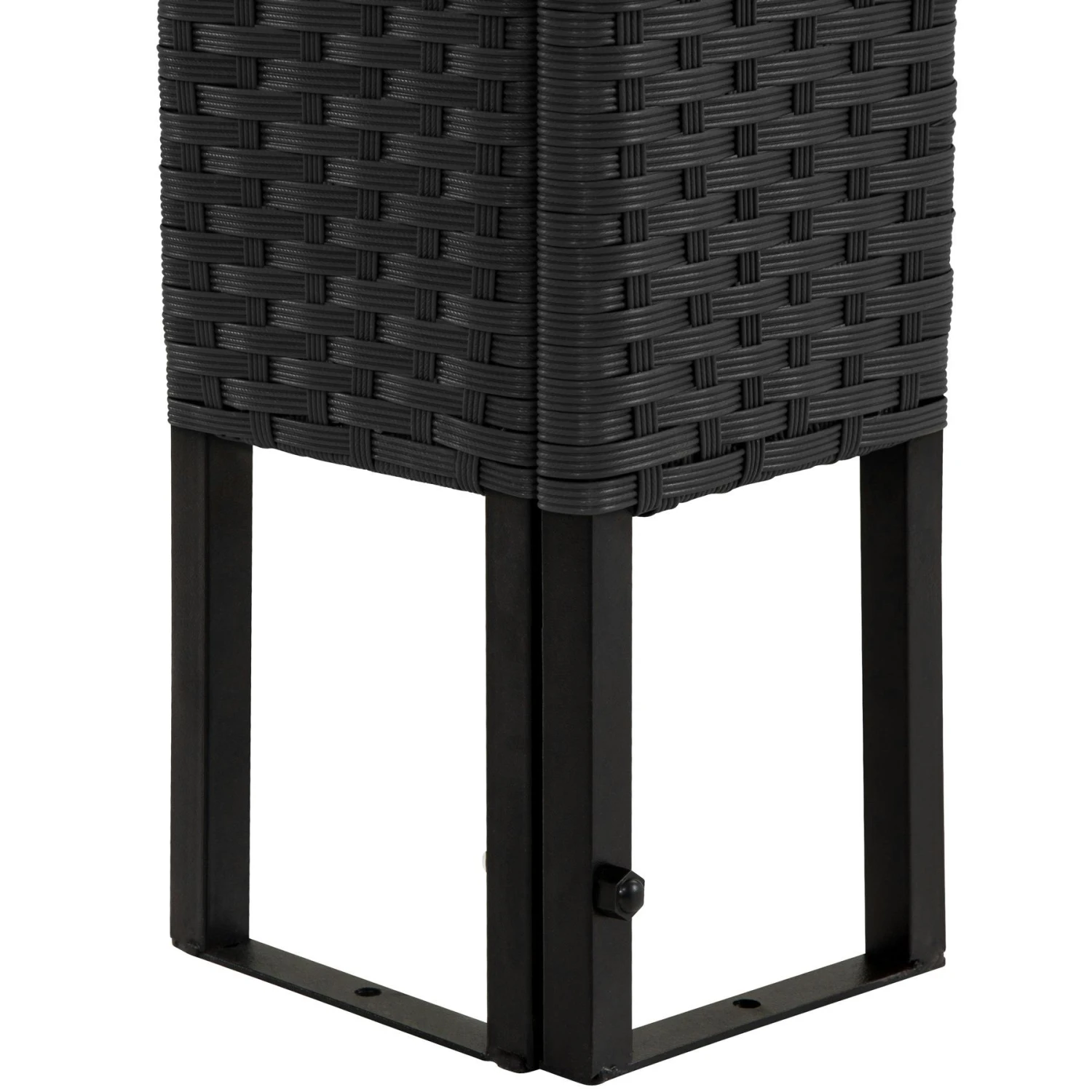 Tectake Rattan Garten Pavillon Mona 3x4m - Schwarz/crème - 403261 7 Tectake Rattan Garten Pavillon Mona 3x4m - Schwarz/crème - 403261 – Bild 7