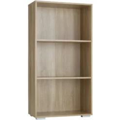 Tectake Bücherregal Lexi 3 Fächer 60x30x115cm - Weiß - 403606 -Tectake 613ca4fb 9a55 48f0 885a 32e5399ba18f 1