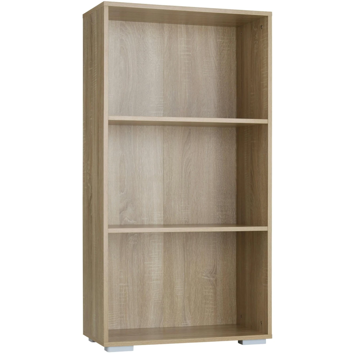 Tectake Bücherregal Lexi 5 Fächer 60x30x190cm - Holz Hell, Eiche Sonoma - 403607 3 Tectake Bücherregal Lexi 5 Fächer 60x30x190cm - Holz Hell, Eiche Sonoma - 403607 – Bild 3