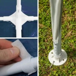 Tectake Garten Pavillon 6x3m Mit 5 Seitenteilen - Blau - 402302 13 Tectake Garten Pavillon 6x3m Mit 5 Seitenteilen - Blau - 402302 -Tectake 7370ac4a f4af 4222 9016 cb2a98d664e8