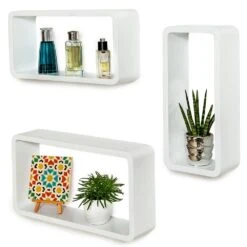 Tectake Quader Wandregal Leonie - Weiß - 403185 13 Tectake Quader Wandregal Leonie - Weiß - 403185 -Tectake 79d398e6 38d5 47f7 bedd b55429cd977e