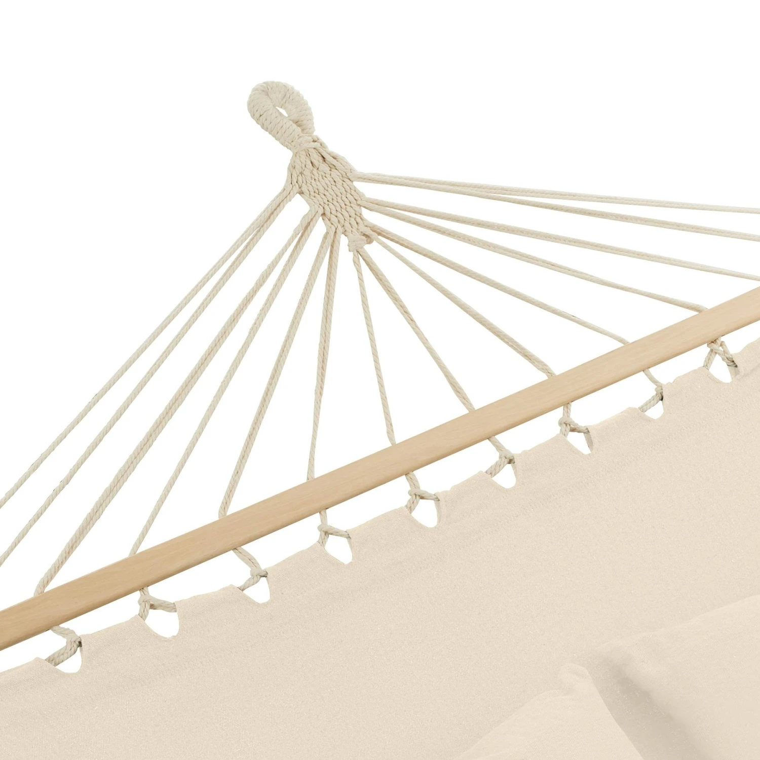 Tectake Hängematte Eden - Beige - 403564 6 Tectake Hängematte Eden - Beige - 403564 – Bild 6