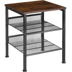 Tectake Beistelltisch Wigan 55x36,5x60cm - Industrial Dunkelbraun - 404277 9 Tectake Beistelltisch Wigan 55x36,5x60cm - Industrial Dunkelbraun - 404277 -Tectake 828e6e51 c09a 41e7 8f3c 9f390a18ae29 6