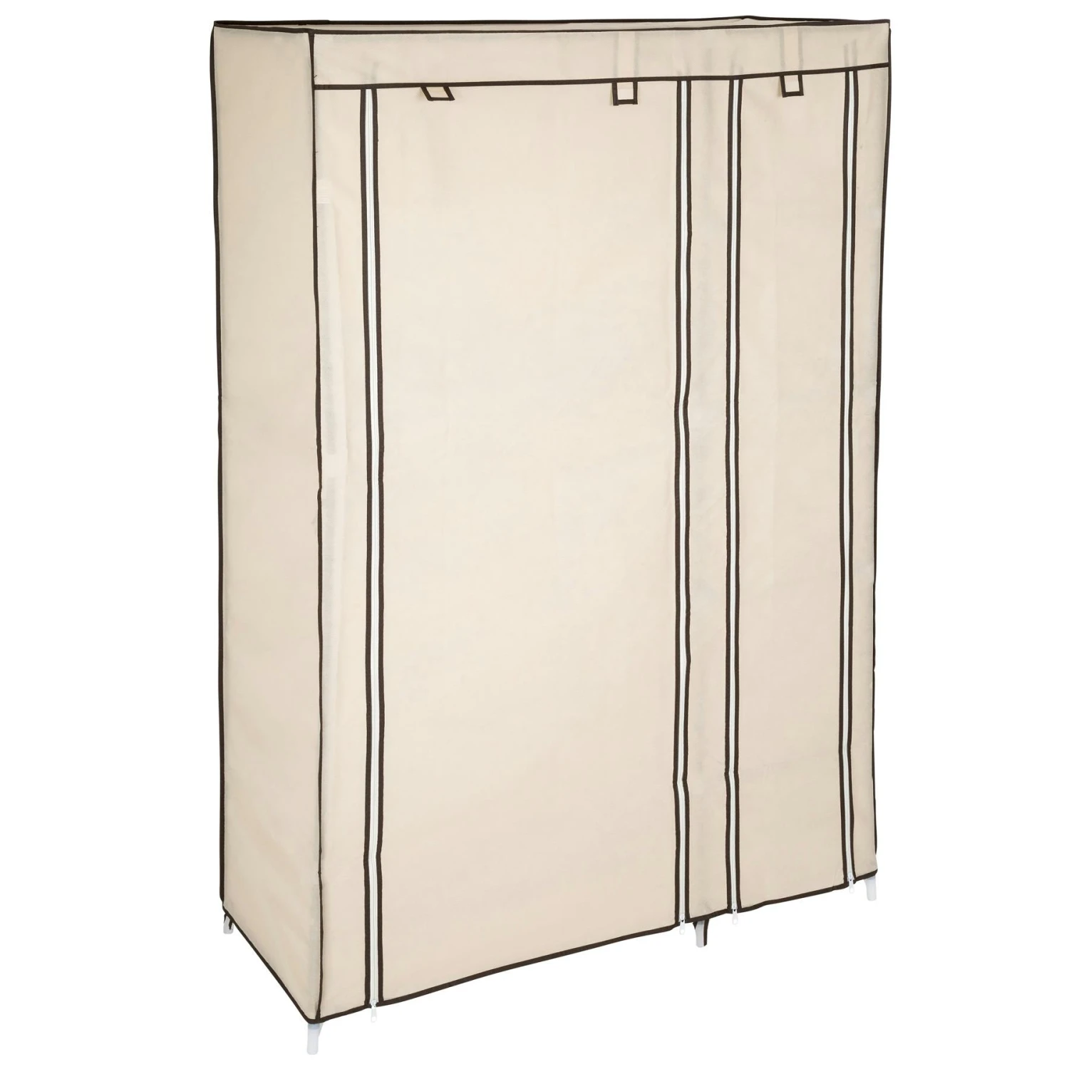 Tectake Stoffschrank 6 Fächer 107x175x45cm - Beige - 402529 1 Tectake Stoffschrank 6 Fächer 107x175x45cm - Beige - 402529