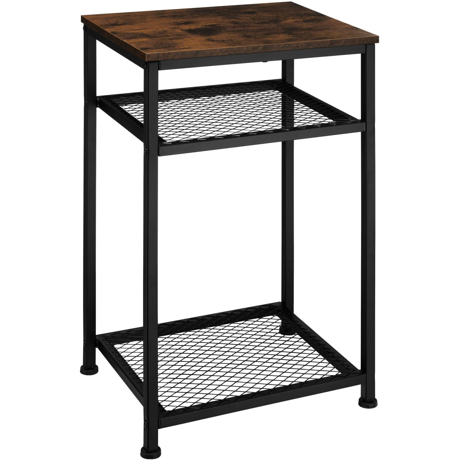 Tectake Beistelltisch Wigan 55x36,5x60cm - Industrial Dunkelbraun - 404277 4 Tectake Beistelltisch Wigan 55x36,5x60cm - Industrial Dunkelbraun - 404277 – Bild 4