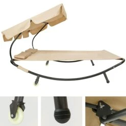 Tectake Gartenliege Für 2 Personen - Beige - 401223 13 Tectake Gartenliege Für 2 Personen - Beige - 401223 -Tectake 91c72a60 e97a 4c81 b605 4d1d43d59075