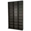 Tectake Regal Christel 180x102x23,5cm - Schwarz - 401704