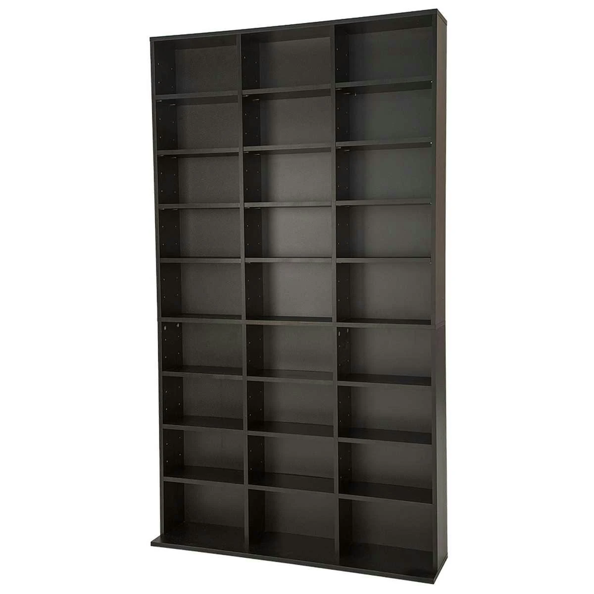 Tectake Regal Christel 180x102x23,5cm - Schwarz - 401704 1 Tectake Regal Christel 180x102x23,5cm - Schwarz - 401704