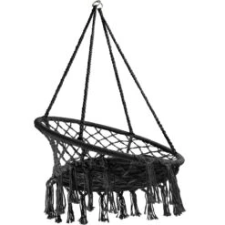 Tectake Hängesessel Jane - Schwarz - 403115 12 Tectake Hängesessel Jane - Schwarz - 403115 -Tectake a7bc5352 2f28 4f67 8305 8612ebe7c786