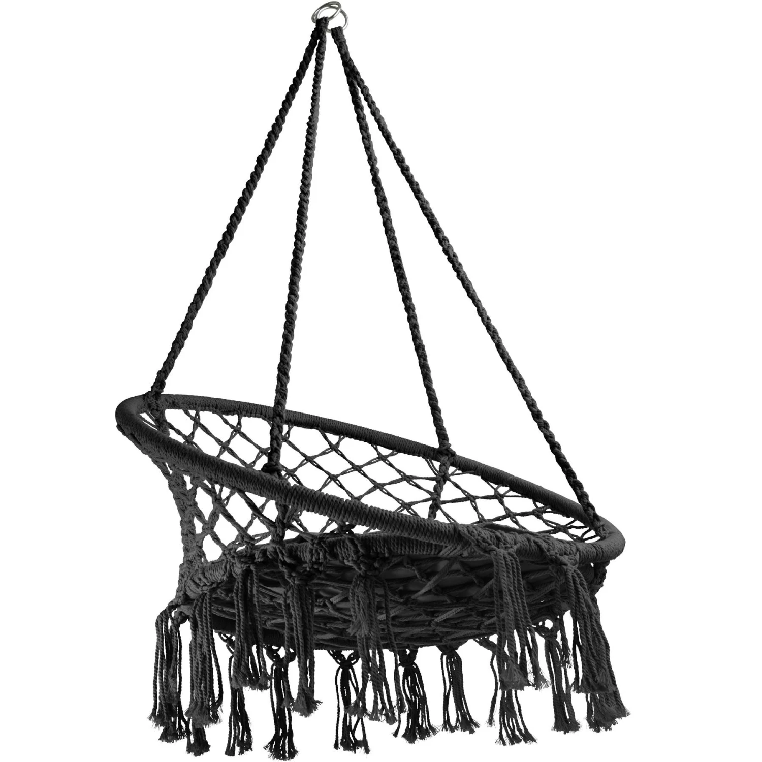 Tectake Hängesessel Jane - Schwarz - 403115 6 Tectake Hängesessel Jane - Schwarz - 403115 – Bild 6