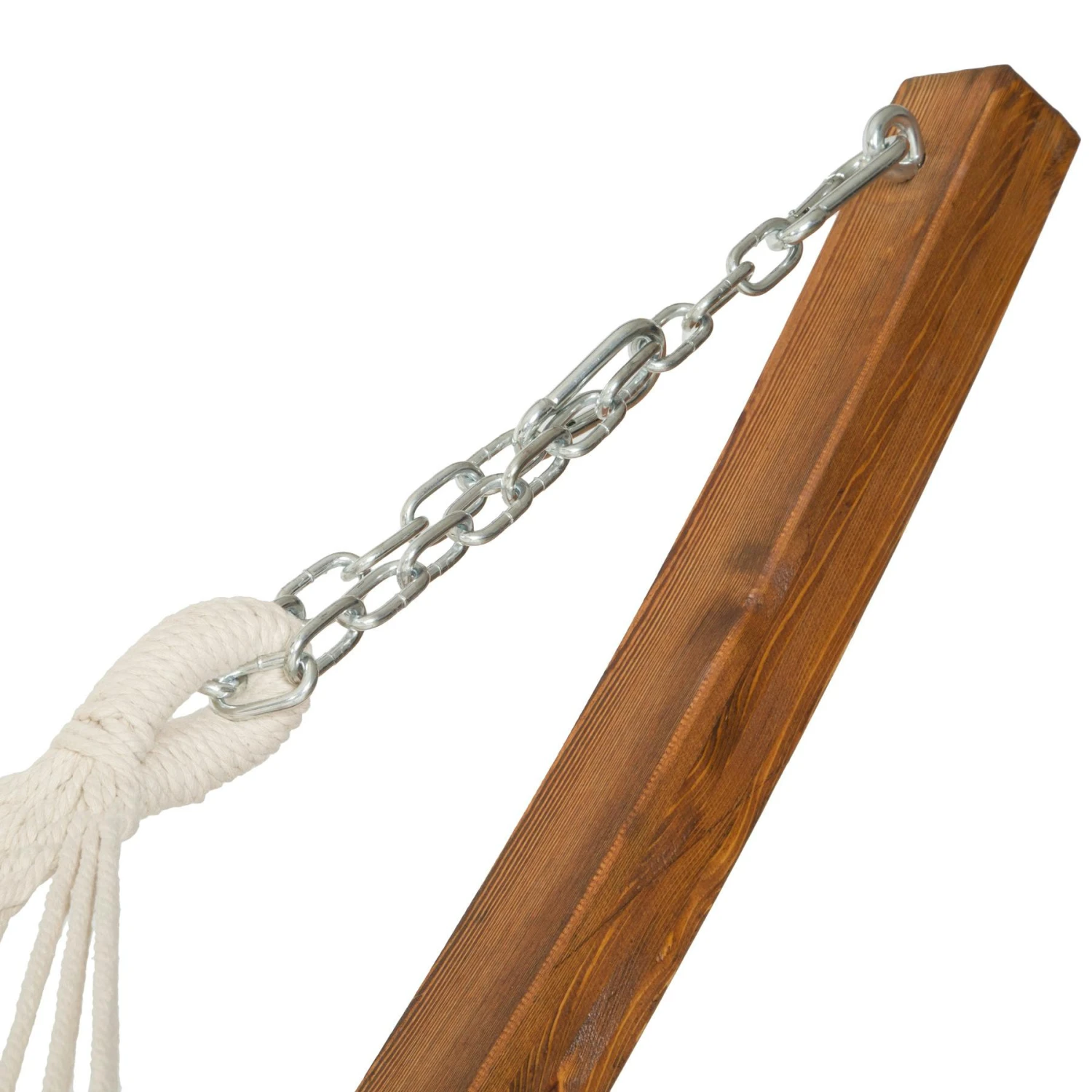 Tectake Hängematte XXL Mit Holzgestell Für 2 Personen - Weiß - 401995 7 Tectake Hängematte XXL Mit Holzgestell Für 2 Personen - Weiß - 401995 – Bild 7