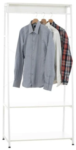 Tectake Metall Kleiderständer Antik 90x44x173cm - Weiß - 402011 10 Tectake Metall Kleiderständer Antik 90x44x173cm - Weiß - 402011 -Tectake ad3309ff 4fea 4621 877a 6490e3103b57