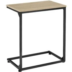 Tectake Beistelltisch Cardiff 55,5x35x67cm - Industrial Holz Hell, Eiche Sonoma - 404262 -Tectake ade6ac97 9664 4a4a 978e e4a35f456046