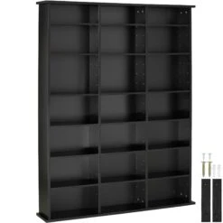 Tectake Regal Stevie 105,5x19x136,5cm - Weiß Matt - 403618 -Tectake b1cc4359 541a 4482 aea7 c49eada3ca9f 4