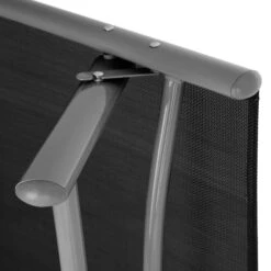 Tectake Gartenliege Marisol Aus Aluminium, 7-stufig - Dunkelgrau - 403258 -Tectake b72fdbc7 a077 4bec 8f80 595a04bdf601