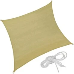 Tectake Polyethylen Sonnensegel Quadratisch Beige - 540 X 540 Cm - 402607 9 Tectake Polyethylen Sonnensegel Quadratisch Beige - 540 X 540 Cm - 402607 -Tectake be09d73a 92c9 46fa 9ff1 897c293f7a3c