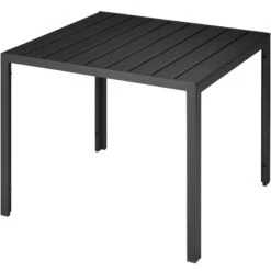Tectake Aluminium Gartentisch Bianca Höhenverstellbare Füße 150x90x74,5cm - Silber/grau - 404402 -Tectake bf367933 f9b2 4d83 be0a 63452bbf96c7 3