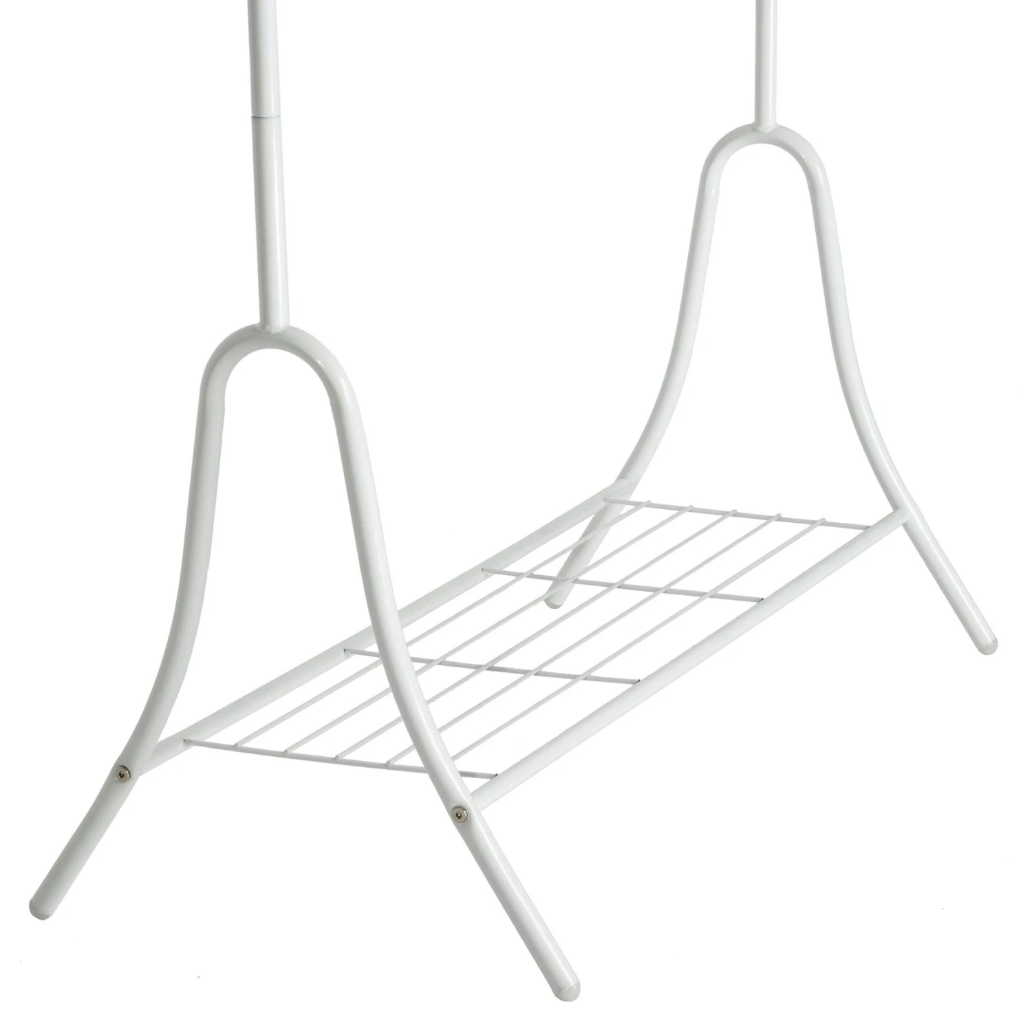 Tectake Metall Kleiderständer Antik 90x44x173cm - Weiß - 402011 7 Tectake Metall Kleiderständer Antik 90x44x173cm - Weiß - 402011 – Bild 7