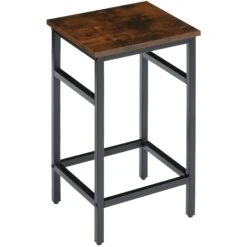 Tectake Bartisch-Set Edinburgh 4 + 1 - Industrial Dunkelbraun - 404306 -Tectake d0b24e9f 9052 4c4f 8382 2ed3e6aae7b6