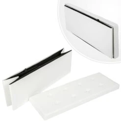 Tectake Faltbare Sitztruhe Aus Kunstleder Mit Stauraum 110x38x38cm - Weiß - 401823 -Tectake d14f193a b1ea 480a 8e08 7504db31f36c