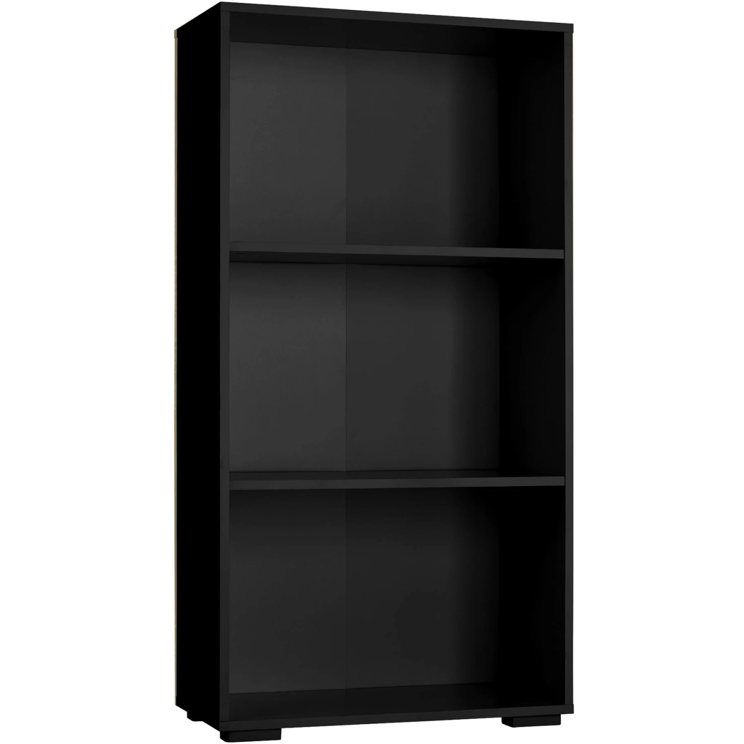 Tectake Bücherregal Lexi 2 Fächer 60x30x77cm - Schwarz - 404136 4 Tectake Bücherregal Lexi 2 Fächer 60x30x77cm - Schwarz - 404136 – Bild 4