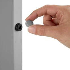 Tectake Aluminium Gartentisch Bianca Höhenverstellbare Füße 150x90x74,5cm - Silber/grau - 404402 -Tectake dedd3bb0 11d2 4c44 943d 34d65f0007e3