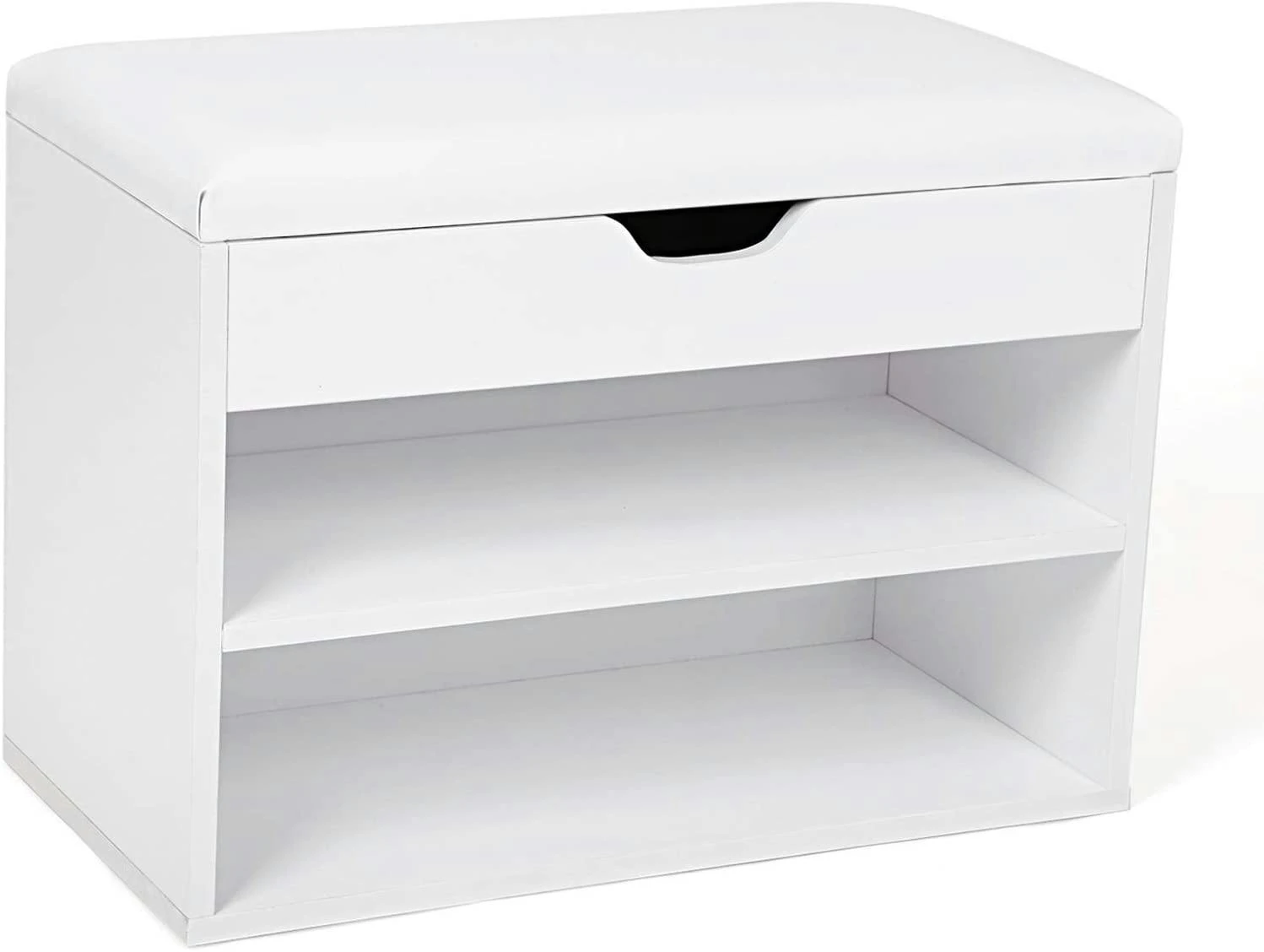 Tectake Bambus Schuhbank Mit 2 Ebenen Und Sitzbank Mit Getrenntem Abteil 87x28x45,5cm - Braun - 401649 5 Tectake Bambus Schuhbank Mit 2 Ebenen Und Sitzbank Mit Getrenntem Abteil 87x28x45,5cm - Braun - 401649 – Bild 5