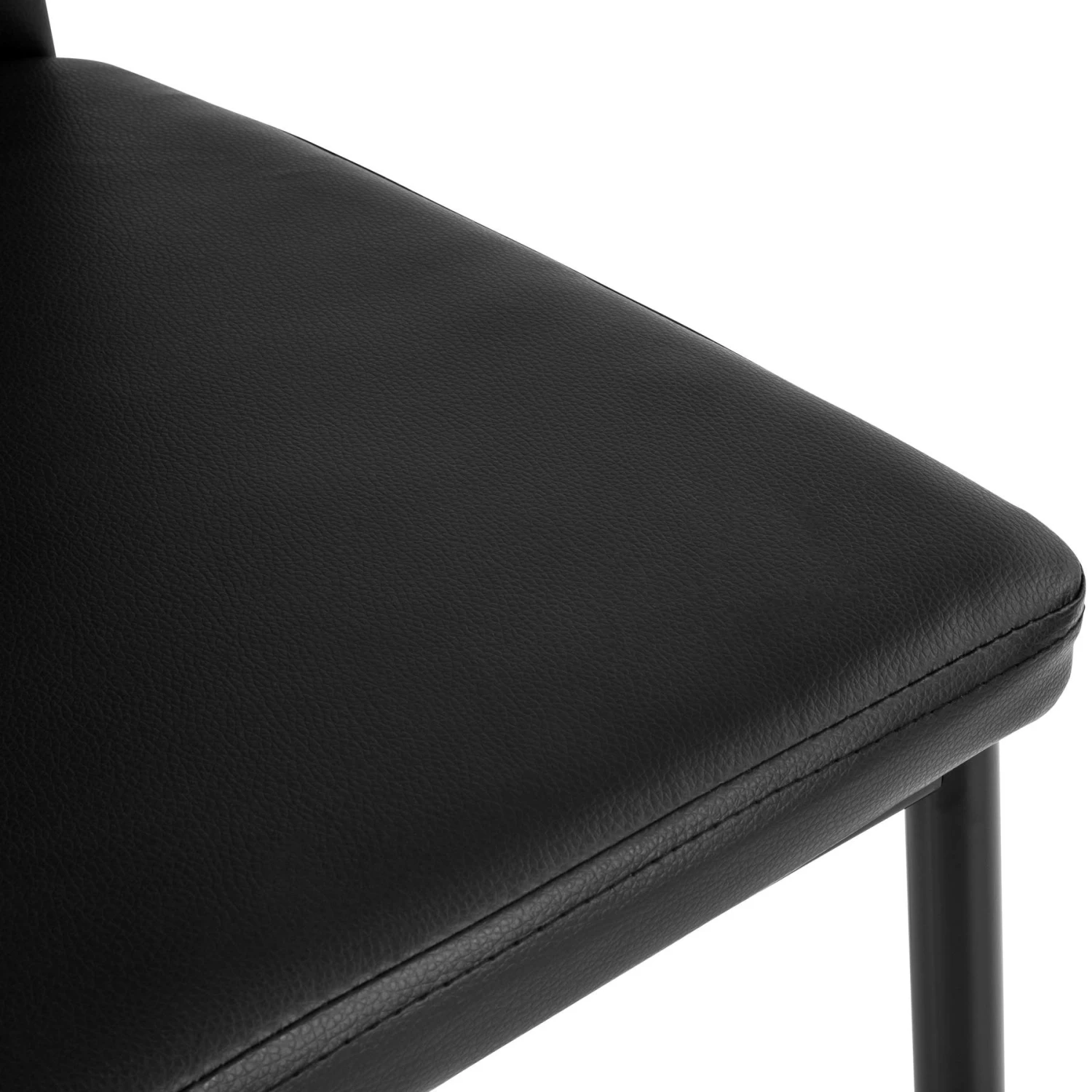 Tectake 8 Esszimmerstühle, Kunstleder Mit Glitzersteinen - Schwarz - 404123 6 Tectake 8 Esszimmerstühle, Kunstleder Mit Glitzersteinen - Schwarz - 404123 – Bild 6