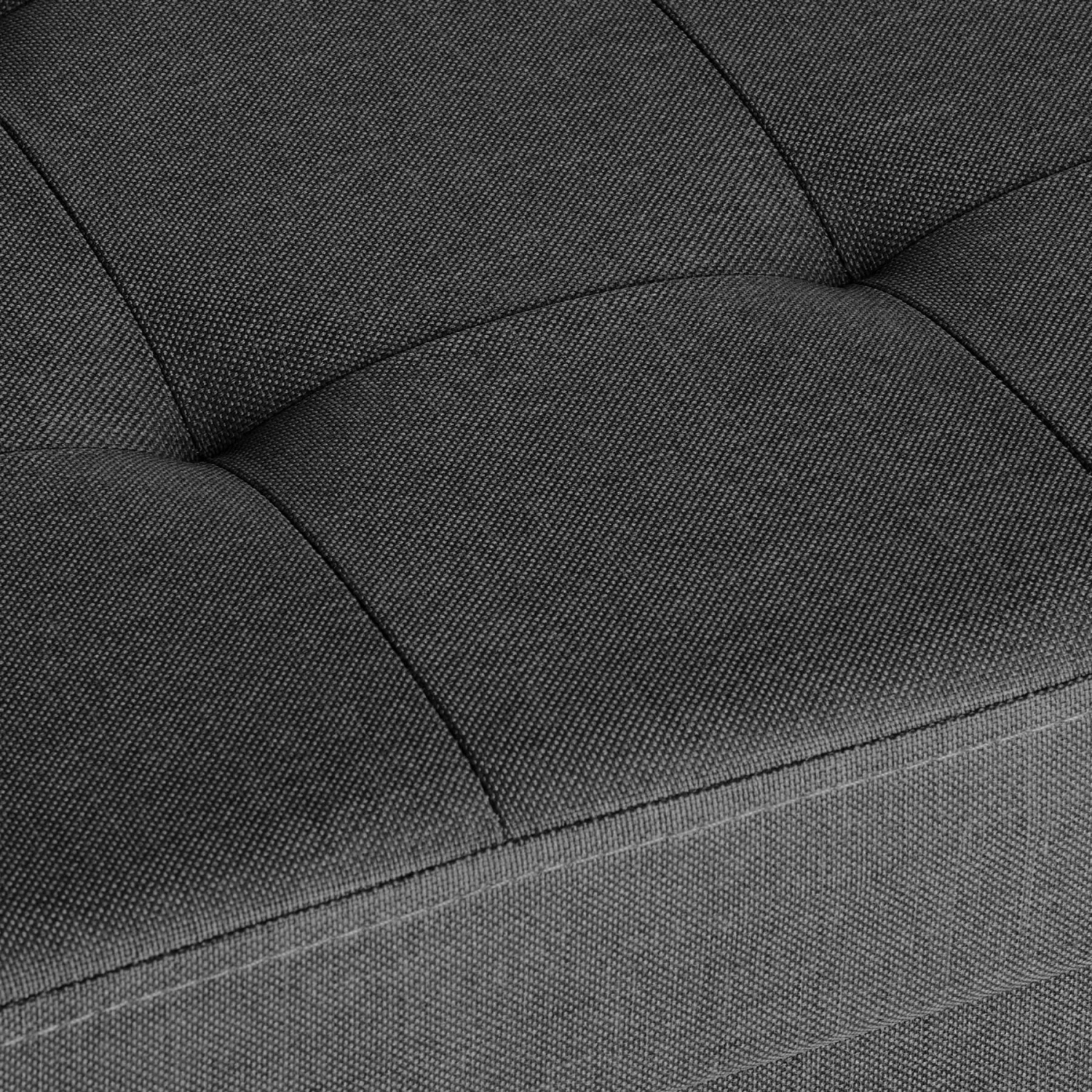 Tectake Sitzhocker Alea Gepolstert In Leinenoptik 300kg Mit Stauraum - Dunkelgrau - 403973 6 Tectake Sitzhocker Alea Gepolstert In Leinenoptik 300kg Mit Stauraum - Dunkelgrau - 403973 – Bild 6