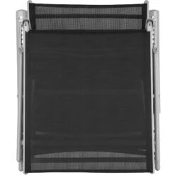 Tectake Gartenliege Marisol Aus Aluminium, 7-stufig - Schwarz/silber - 403259 -Tectake ed6f1f21 c799 47ec 9fd0 35777fa92b7a