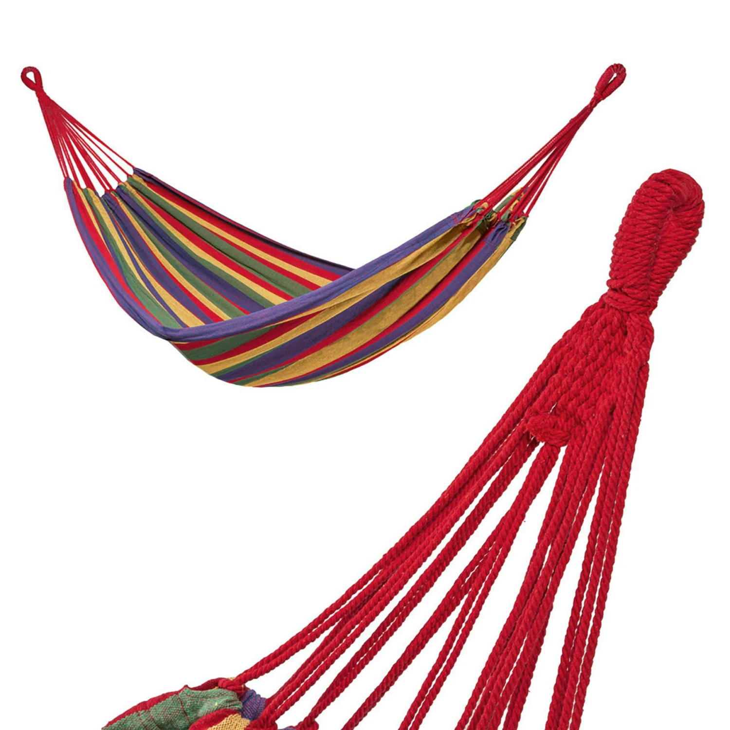 Tectake Hängematte Inkl. Tasche - Bunt - 401540 7 Tectake Hängematte Inkl. Tasche - Bunt - 401540 – Bild 7