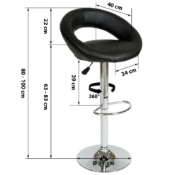 Tectake 2 Barhocker Christian Aus Kunstleder - Schwarz - 401560 12 Tectake 2 Barhocker Christian Aus Kunstleder - Schwarz - 401560 -Tectake f7469cfa 7482 4b44 ab55 1000ba8b6515