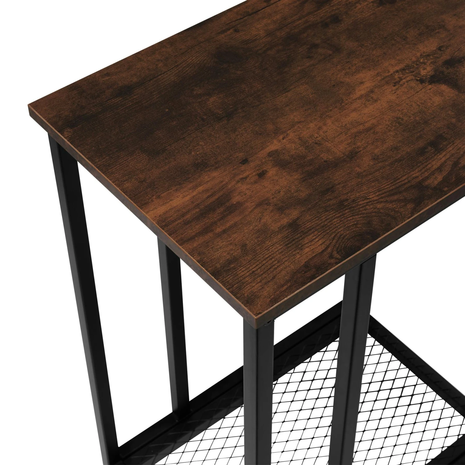 Tectake Beistelltisch Eton 48x35x66cm - Industrial Dunkelbraun - 404202 7 Tectake Beistelltisch Eton 48x35x66cm - Industrial Dunkelbraun - 404202 – Bild 7