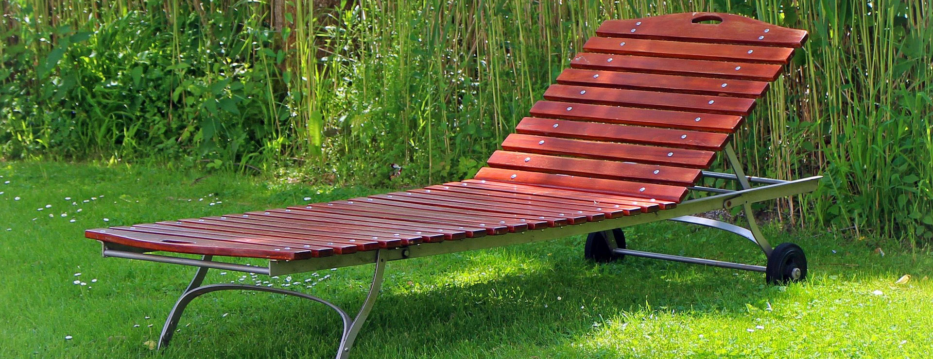 Titelseite -Tectake garden lounger 355391 1920